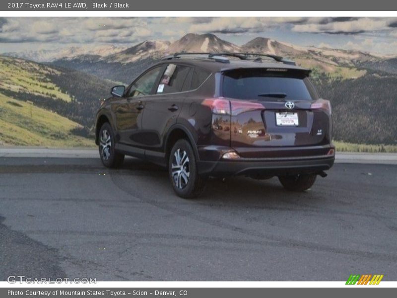 Black / Black 2017 Toyota RAV4 LE AWD
