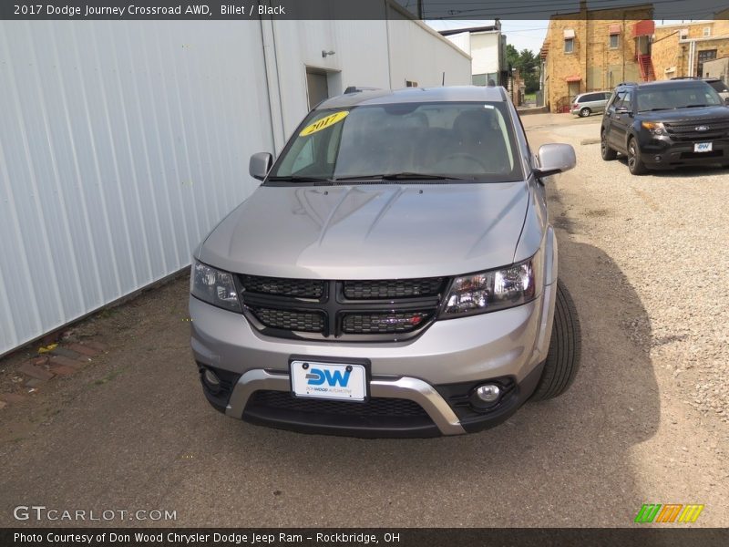 Billet / Black 2017 Dodge Journey Crossroad AWD
