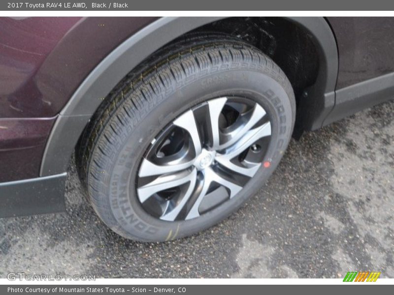 Black / Black 2017 Toyota RAV4 LE AWD