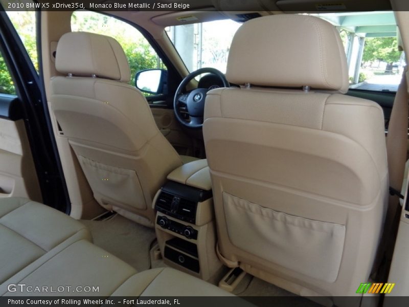 Monaco Blue Metallic / Sand Beige 2010 BMW X5 xDrive35d