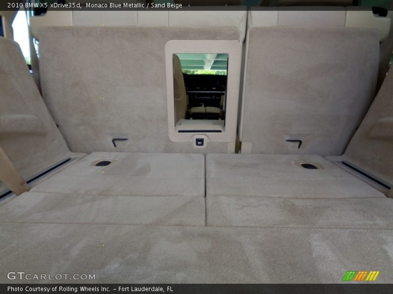 Monaco Blue Metallic / Sand Beige 2010 BMW X5 xDrive35d
