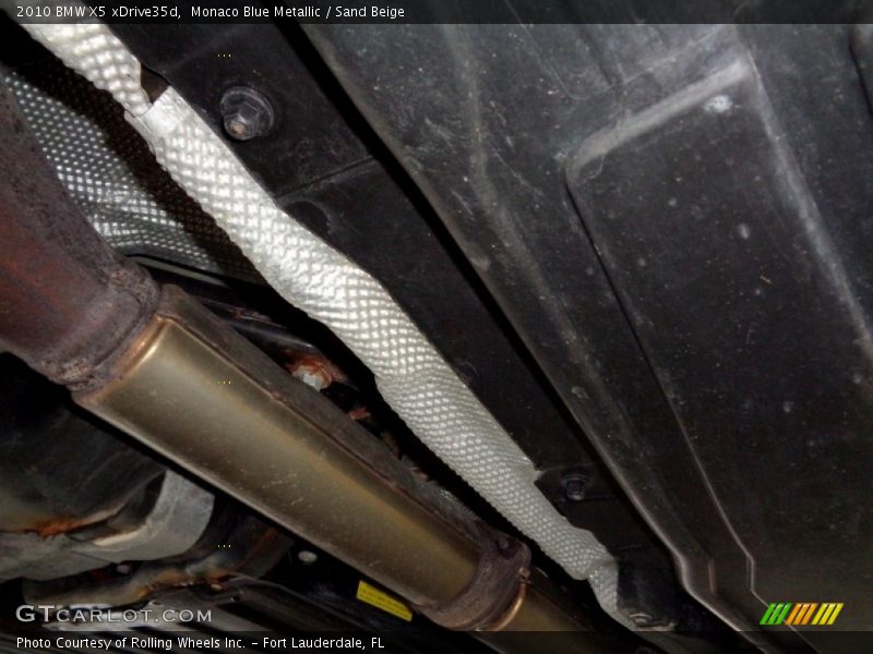 Monaco Blue Metallic / Sand Beige 2010 BMW X5 xDrive35d