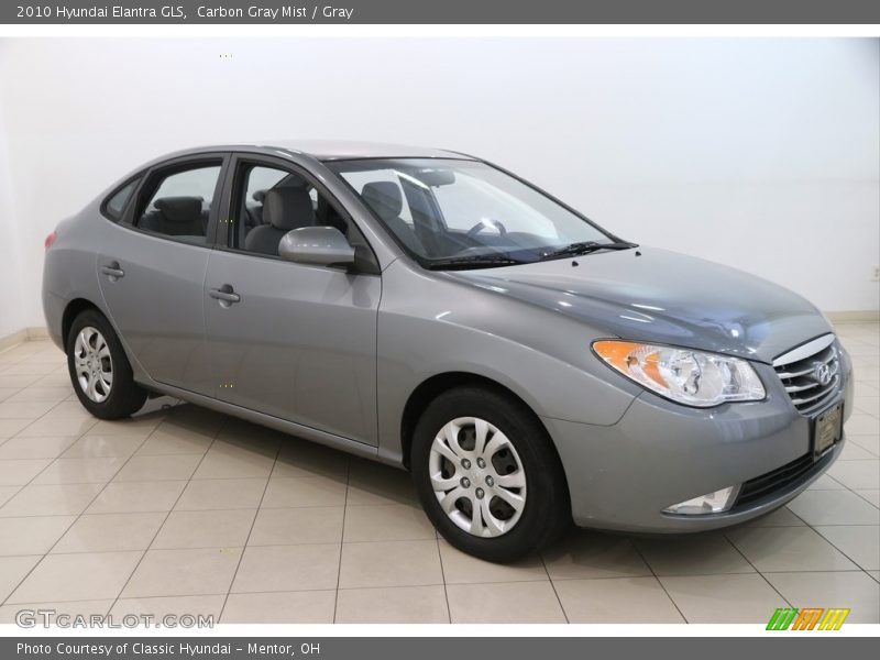 Carbon Gray Mist / Gray 2010 Hyundai Elantra GLS