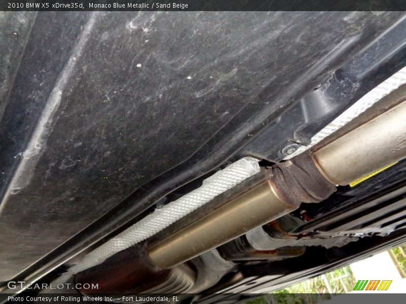 Monaco Blue Metallic / Sand Beige 2010 BMW X5 xDrive35d