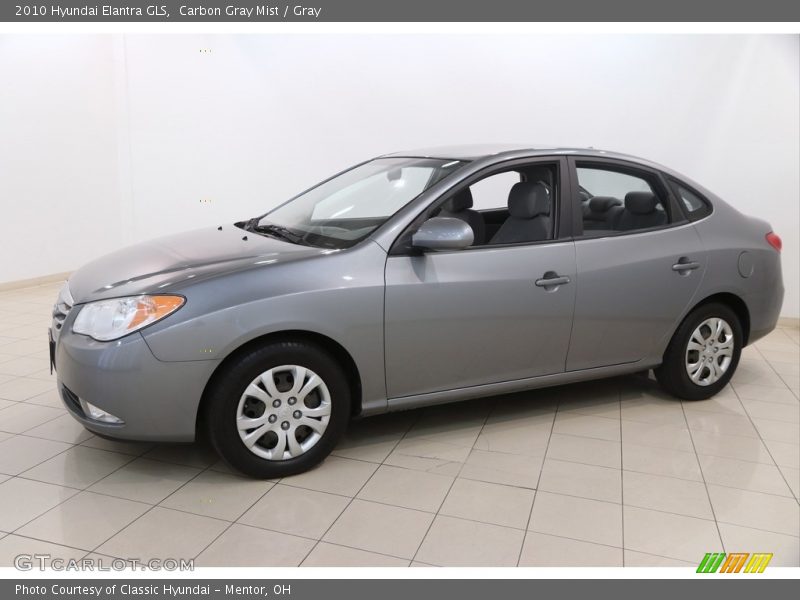 Carbon Gray Mist / Gray 2010 Hyundai Elantra GLS