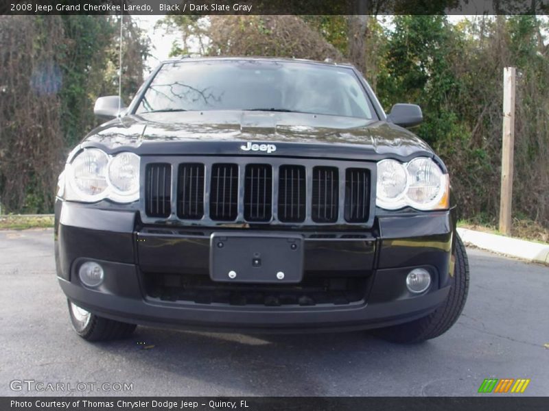 Black / Dark Slate Gray 2008 Jeep Grand Cherokee Laredo