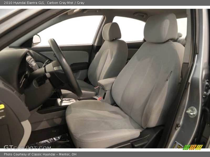 Carbon Gray Mist / Gray 2010 Hyundai Elantra GLS