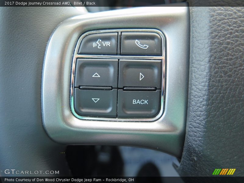 Billet / Black 2017 Dodge Journey Crossroad AWD