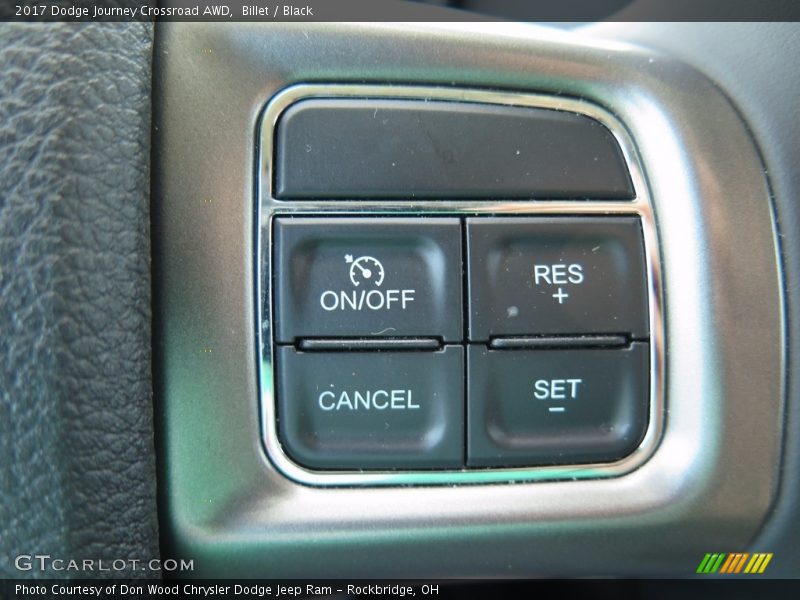 Billet / Black 2017 Dodge Journey Crossroad AWD