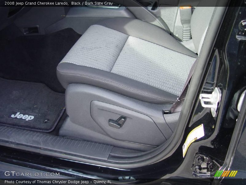 Black / Dark Slate Gray 2008 Jeep Grand Cherokee Laredo