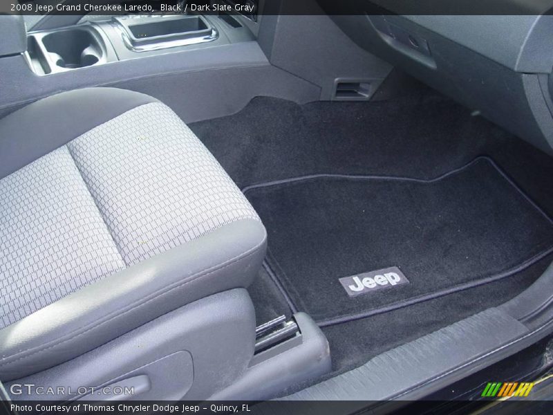 Black / Dark Slate Gray 2008 Jeep Grand Cherokee Laredo