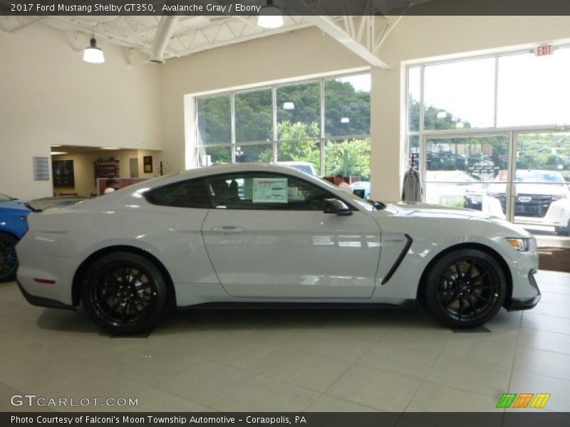 Avalanche Gray / Ebony 2017 Ford Mustang Shelby GT350