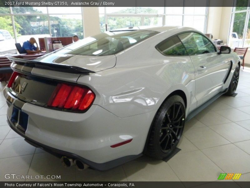 Avalanche Gray / Ebony 2017 Ford Mustang Shelby GT350