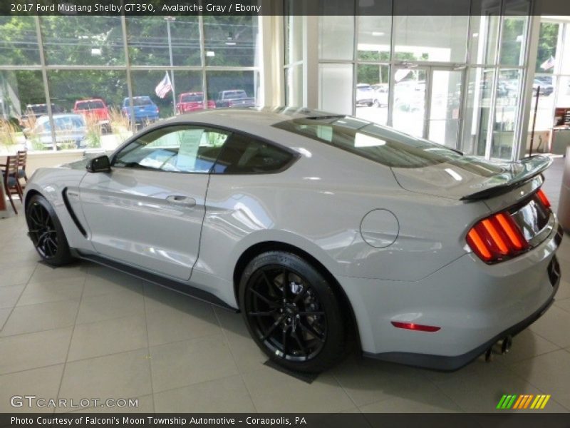 Avalanche Gray / Ebony 2017 Ford Mustang Shelby GT350