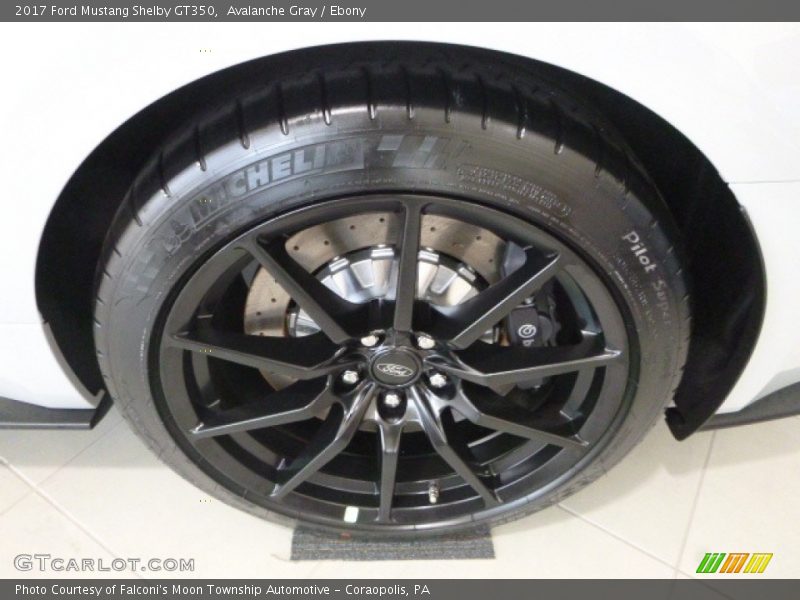 Avalanche Gray / Ebony 2017 Ford Mustang Shelby GT350