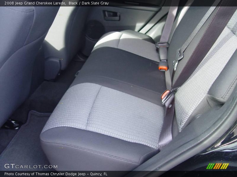 Black / Dark Slate Gray 2008 Jeep Grand Cherokee Laredo
