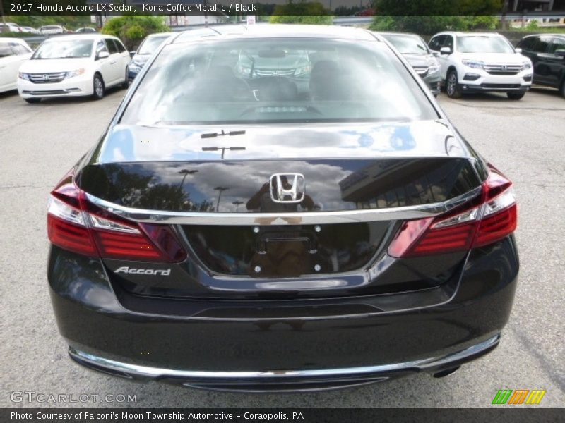 Kona Coffee Metallic / Black 2017 Honda Accord LX Sedan