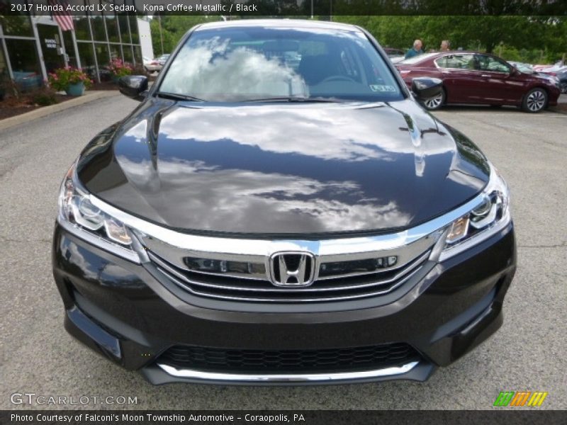 Kona Coffee Metallic / Black 2017 Honda Accord LX Sedan