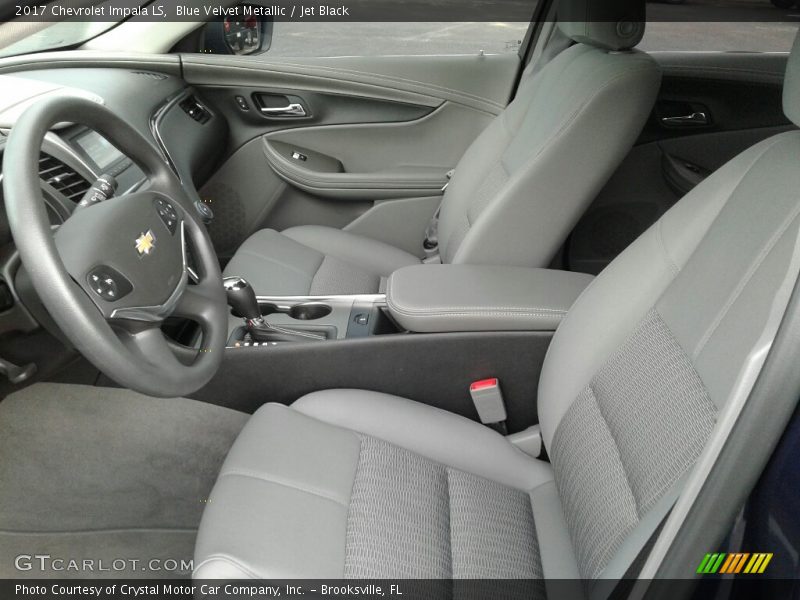Front Seat of 2017 Impala LS