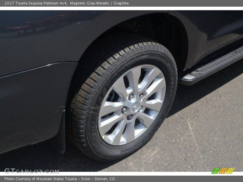 Magnetic Gray Metallic / Graphite 2017 Toyota Sequoia Platinum 4x4