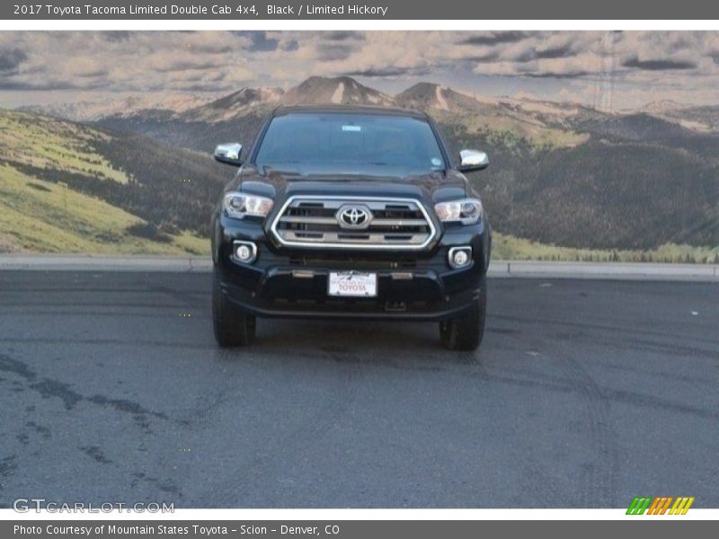 Black / Limited Hickory 2017 Toyota Tacoma Limited Double Cab 4x4