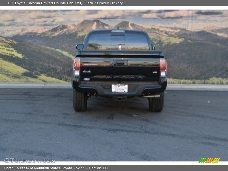 Black / Limited Hickory 2017 Toyota Tacoma Limited Double Cab 4x4