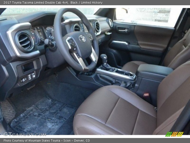 Black / Limited Hickory 2017 Toyota Tacoma Limited Double Cab 4x4