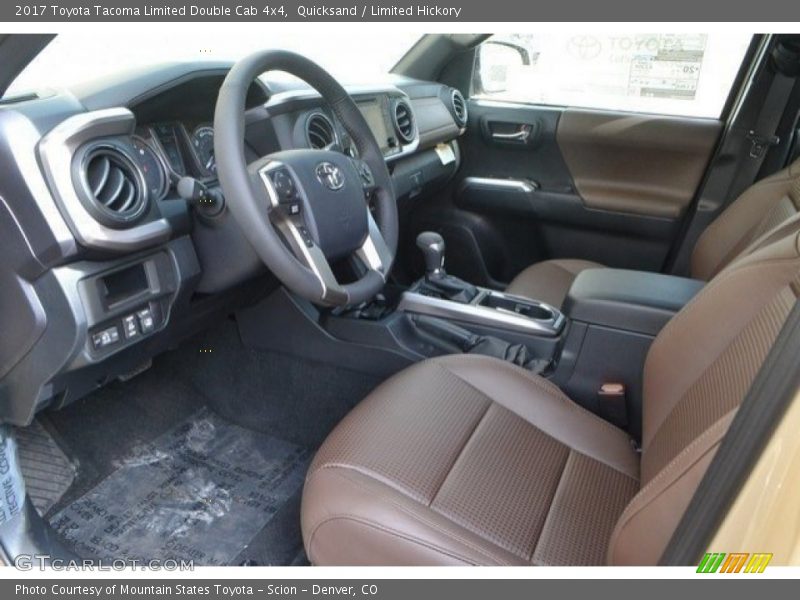Quicksand / Limited Hickory 2017 Toyota Tacoma Limited Double Cab 4x4