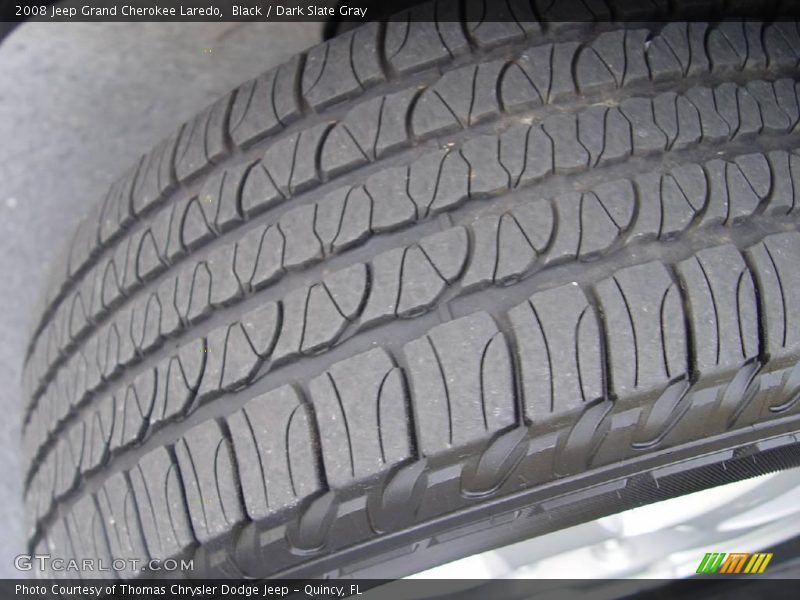 Black / Dark Slate Gray 2008 Jeep Grand Cherokee Laredo