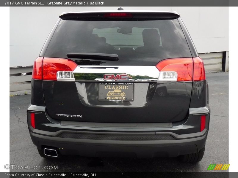 Graphite Gray Metallic / Jet Black 2017 GMC Terrain SLE