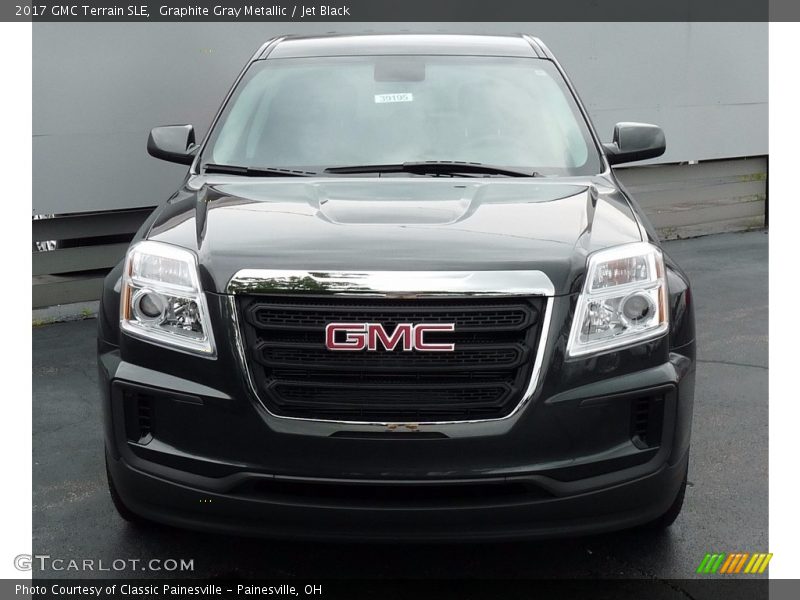 Graphite Gray Metallic / Jet Black 2017 GMC Terrain SLE
