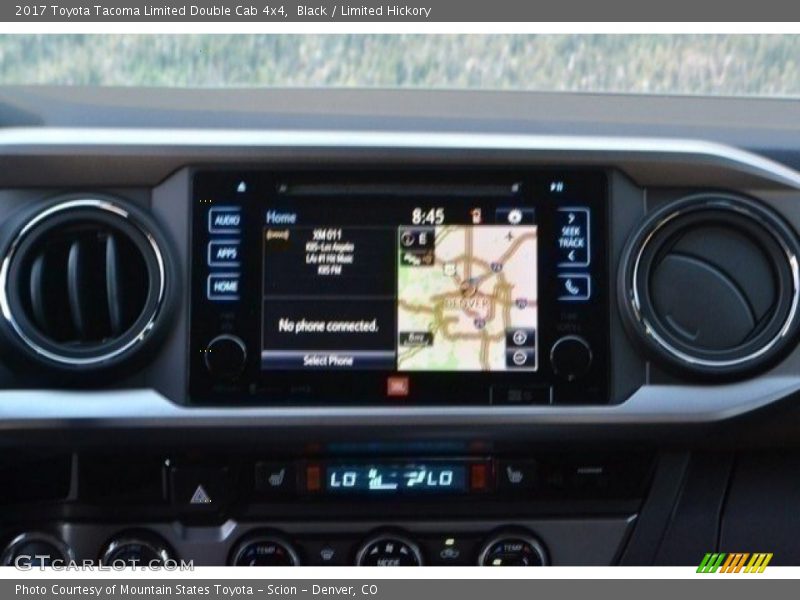 Black / Limited Hickory 2017 Toyota Tacoma Limited Double Cab 4x4