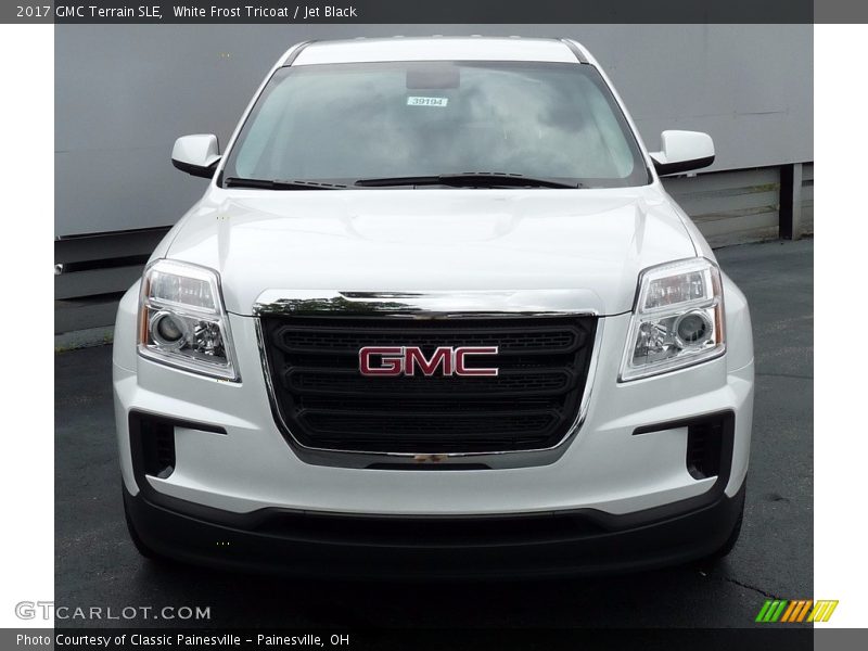 White Frost Tricoat / Jet Black 2017 GMC Terrain SLE