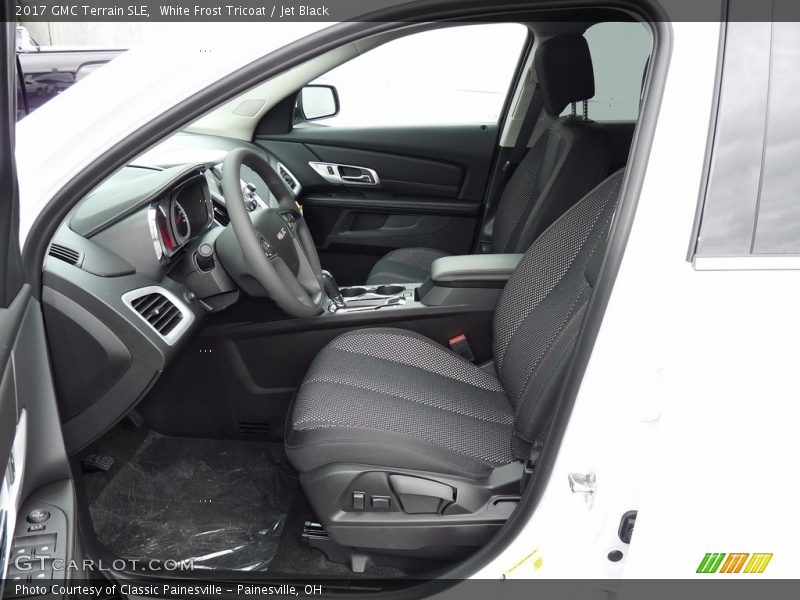White Frost Tricoat / Jet Black 2017 GMC Terrain SLE