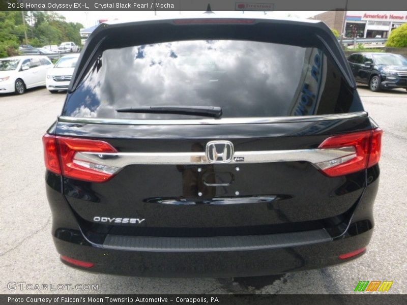 Crystal Black Pearl / Mocha 2018 Honda Odyssey EX-L