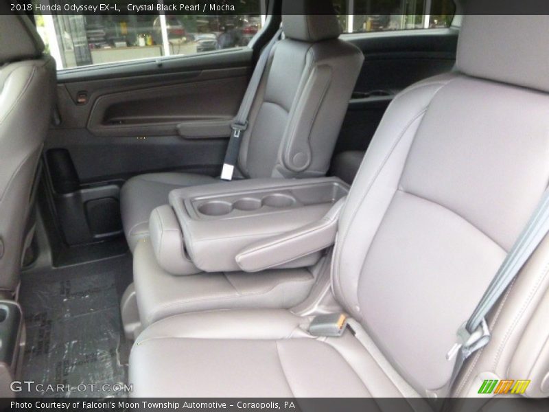 Crystal Black Pearl / Mocha 2018 Honda Odyssey EX-L