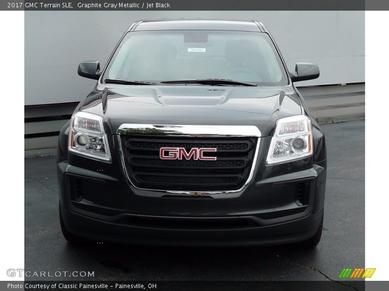 Graphite Gray Metallic / Jet Black 2017 GMC Terrain SLE