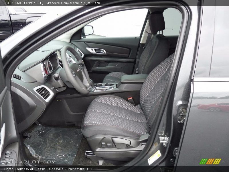 Graphite Gray Metallic / Jet Black 2017 GMC Terrain SLE