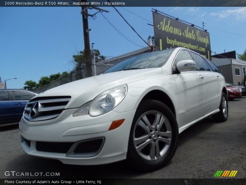 Alabaster White / Macadamia 2006 Mercedes-Benz R 500 4Matic