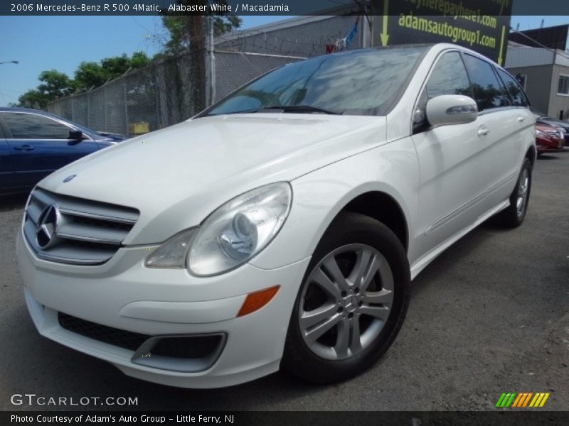 Alabaster White / Macadamia 2006 Mercedes-Benz R 500 4Matic