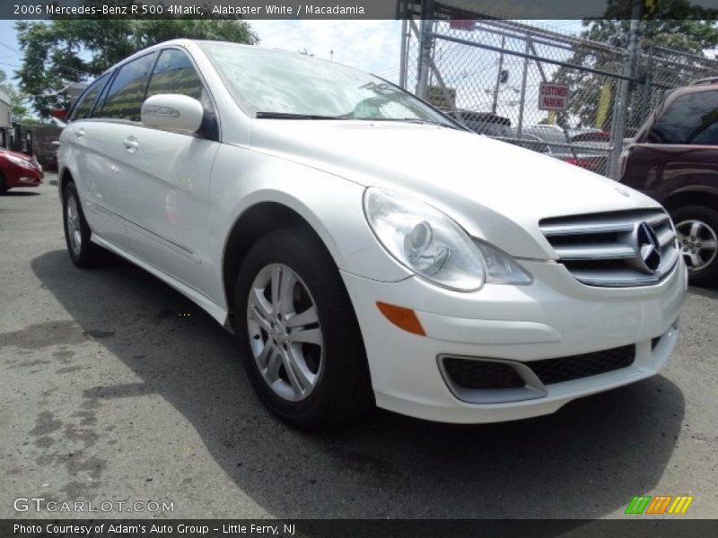 Alabaster White / Macadamia 2006 Mercedes-Benz R 500 4Matic