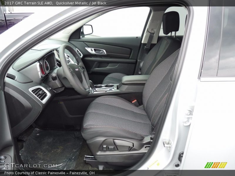 Quicksilver Metallic / Jet Black 2017 GMC Terrain SLE AWD