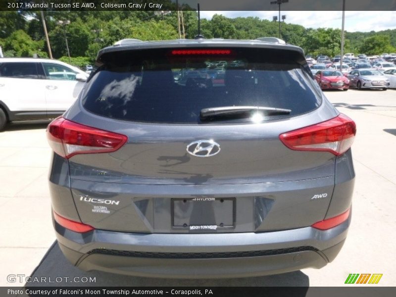 Coliseum Gray / Gray 2017 Hyundai Tucson SE AWD
