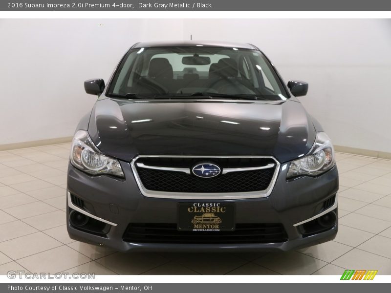 Dark Gray Metallic / Black 2016 Subaru Impreza 2.0i Premium 4-door