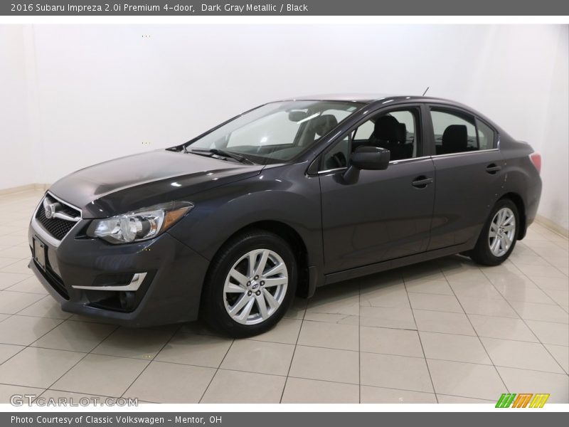 Dark Gray Metallic / Black 2016 Subaru Impreza 2.0i Premium 4-door
