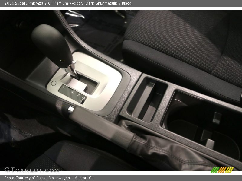 Dark Gray Metallic / Black 2016 Subaru Impreza 2.0i Premium 4-door