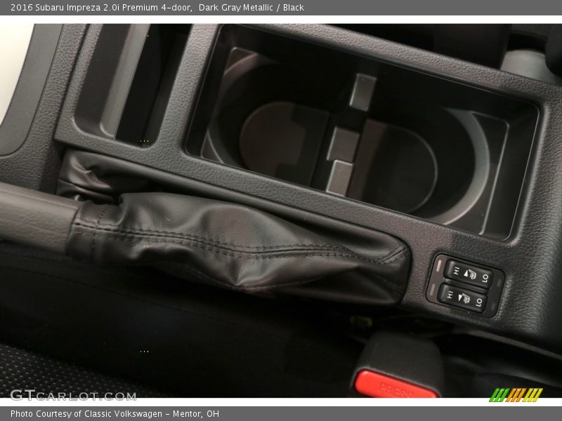 Dark Gray Metallic / Black 2016 Subaru Impreza 2.0i Premium 4-door