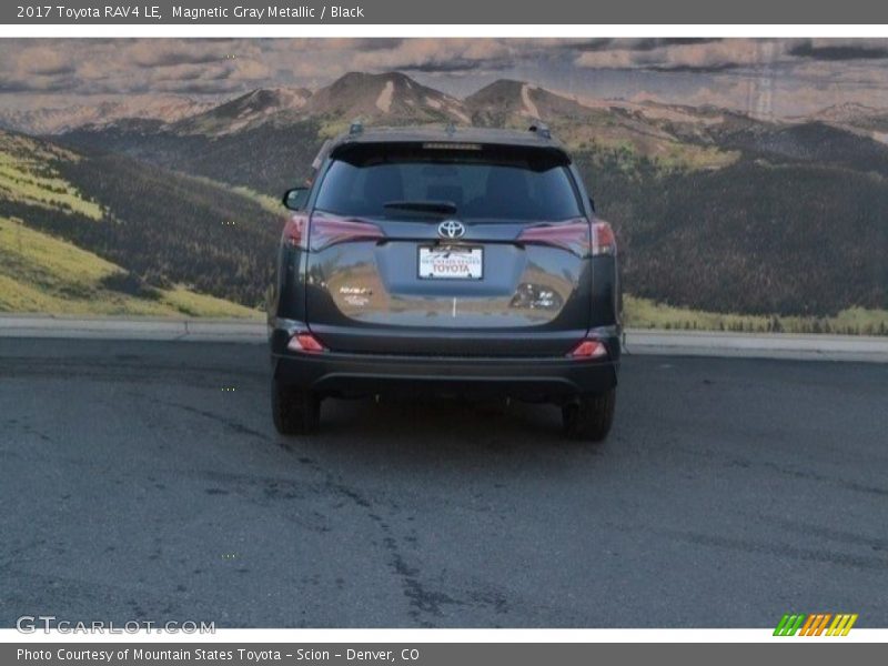 Magnetic Gray Metallic / Black 2017 Toyota RAV4 LE
