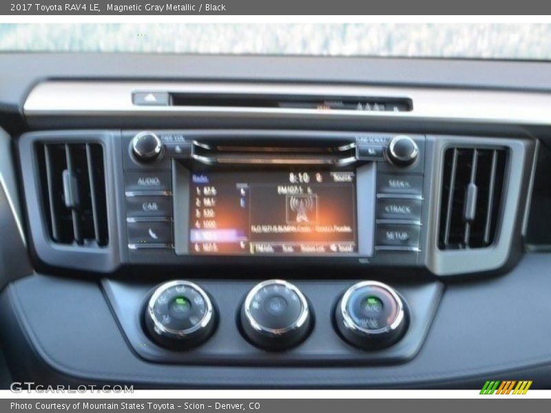 Magnetic Gray Metallic / Black 2017 Toyota RAV4 LE