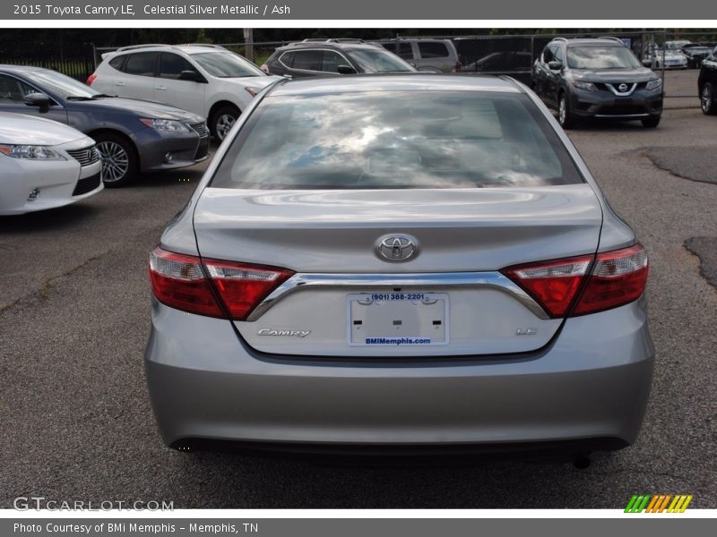 Celestial Silver Metallic / Ash 2015 Toyota Camry LE